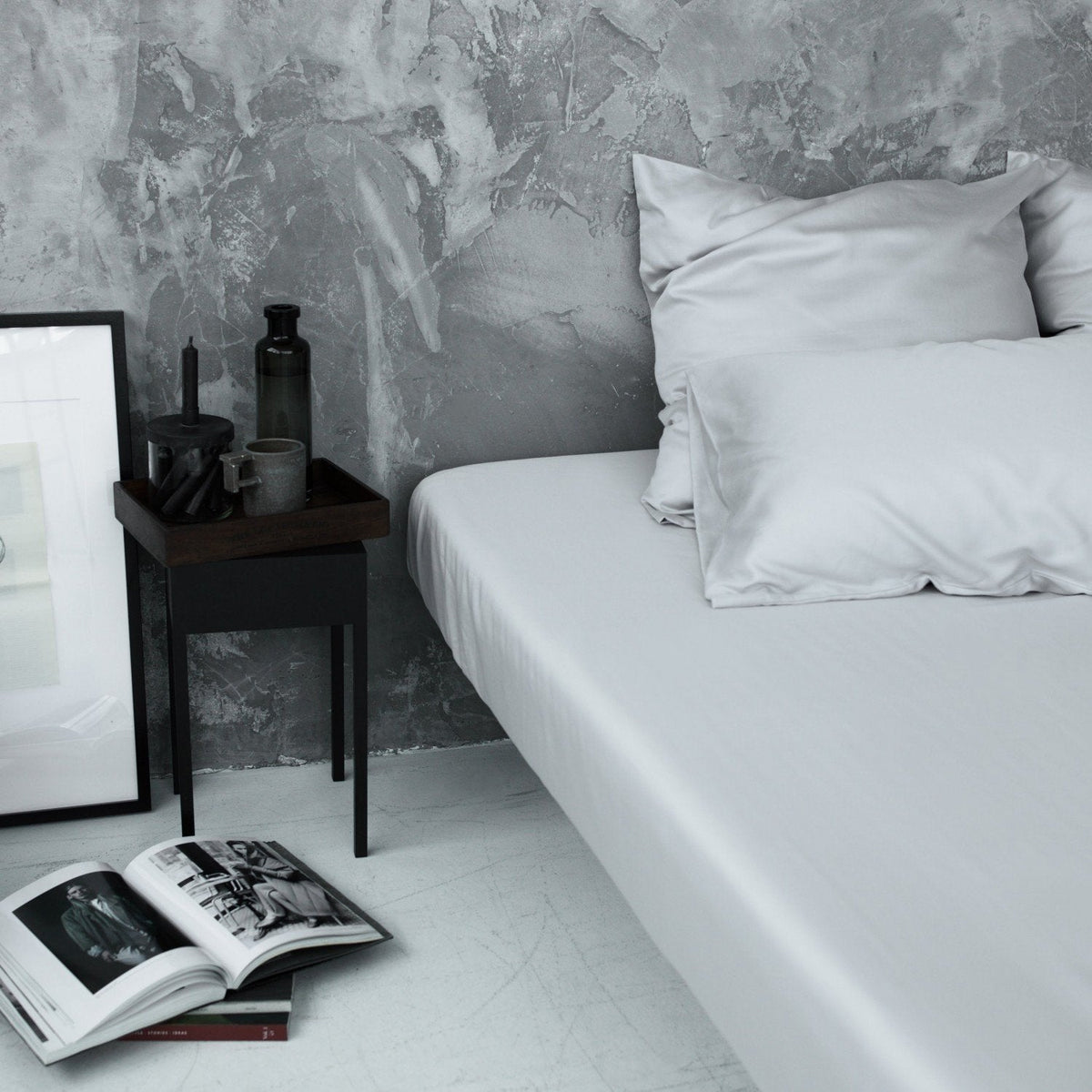 Boxspring Hoeslaken Katoen Satijn