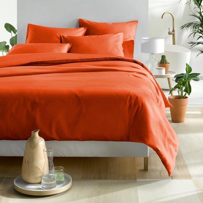 DEKBEDOVERTREK ORANJE