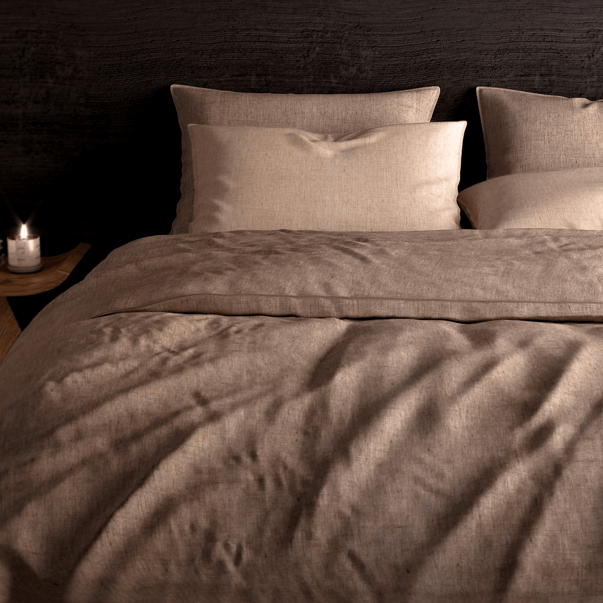 Flanellen dekbedovertrek