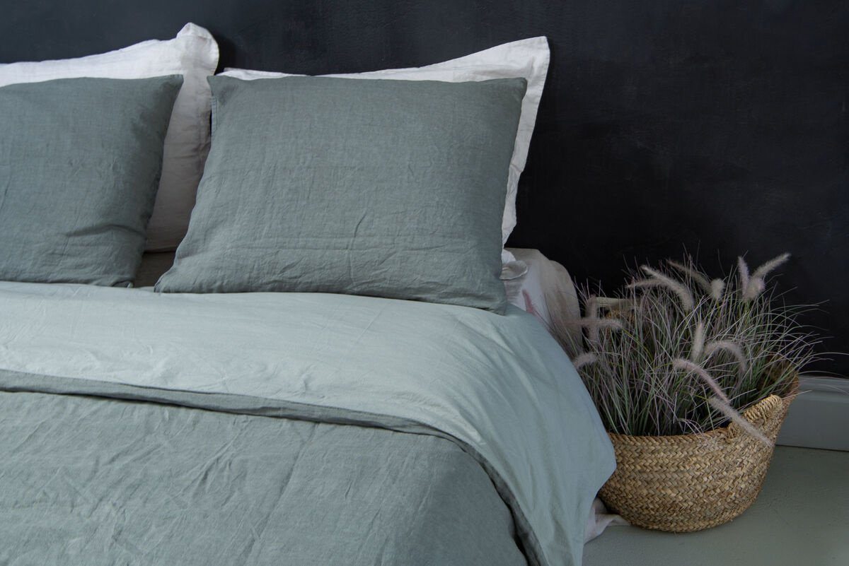 DEKBEDOVERTREK GROEN