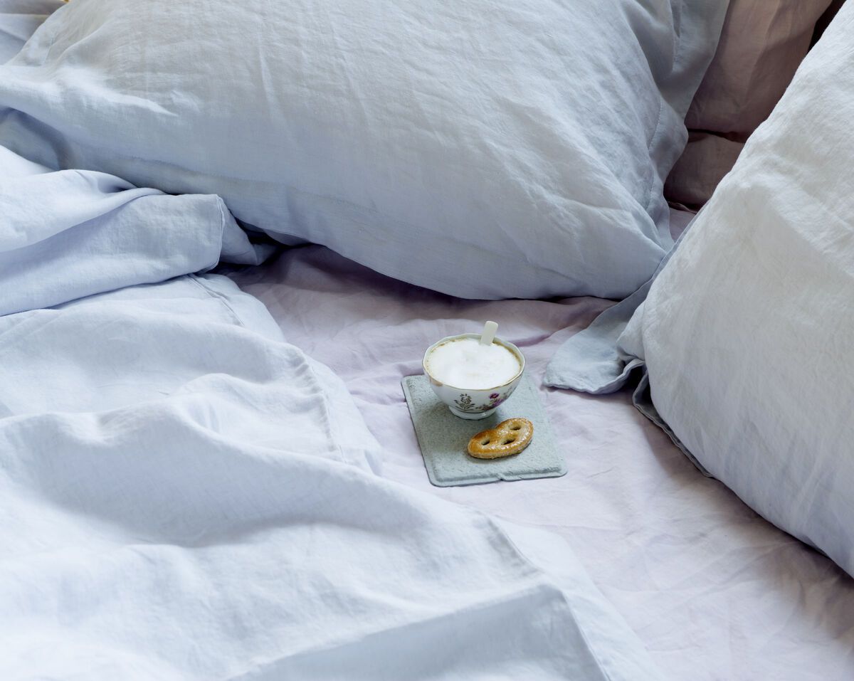 DEKBEDOVERTREK BLAUW