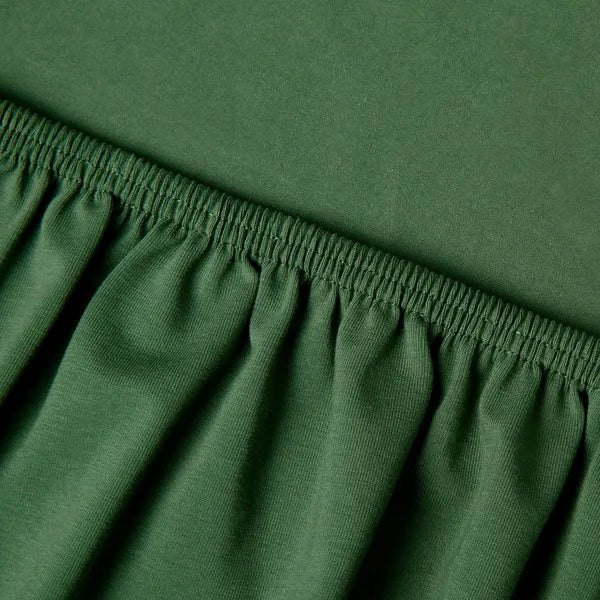 TOPPER Hoeslaken - Saiko Jersey Groen 12 cm