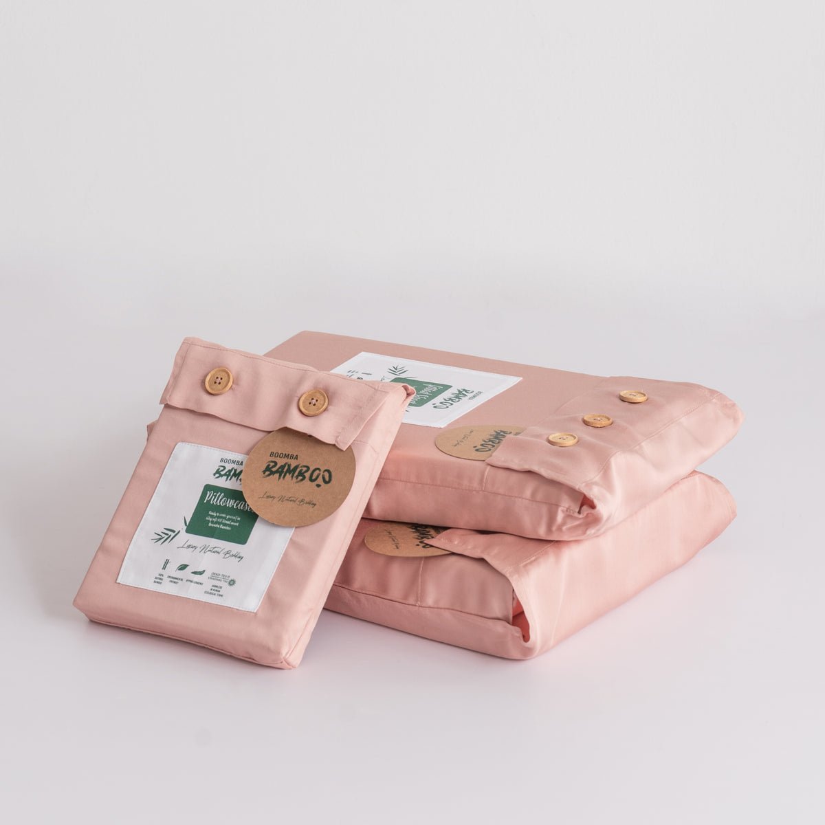Dekbedovertrek Boomba Bamboe 400TC Cuddle Pink