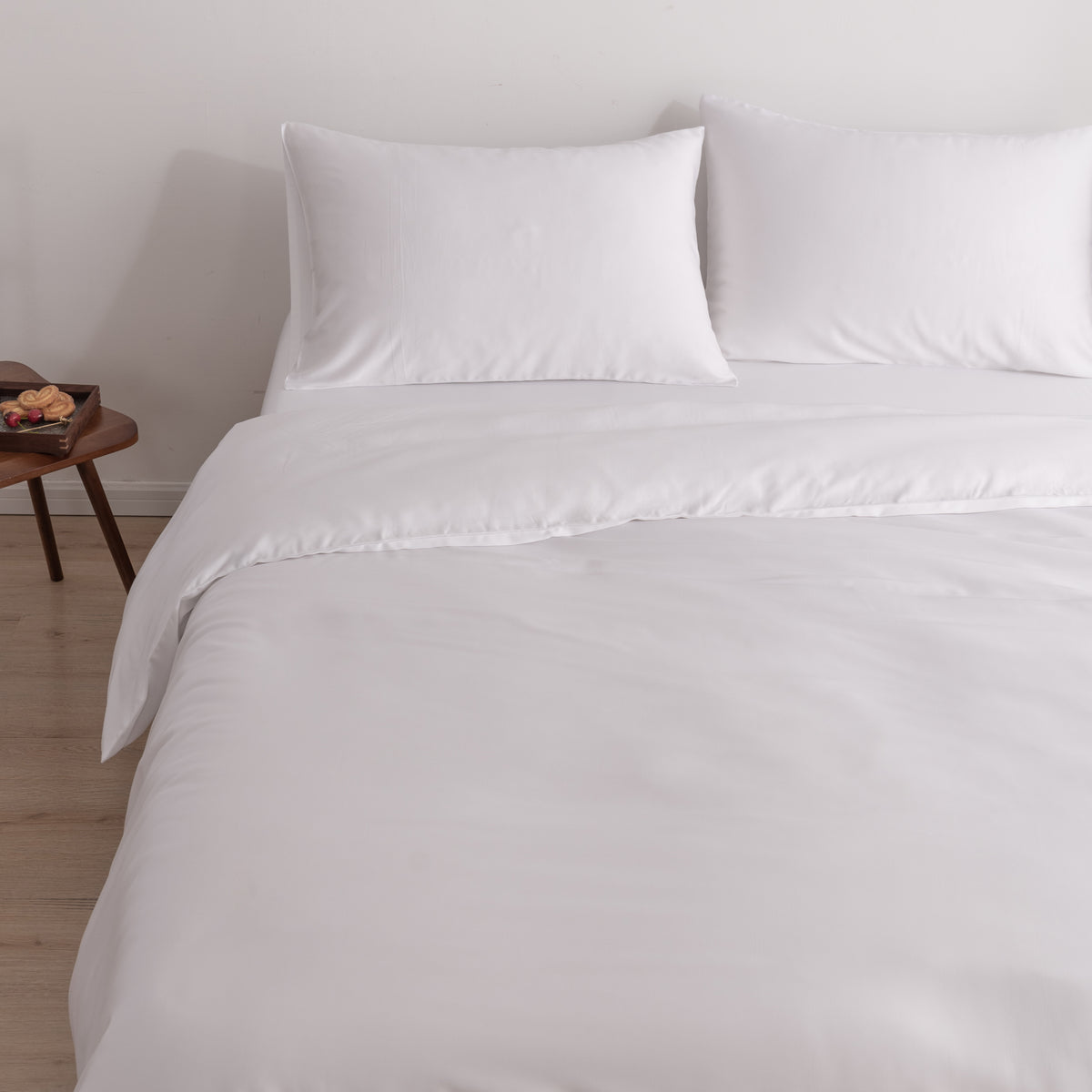 Kussensloop Bamboe 400TC Coco White