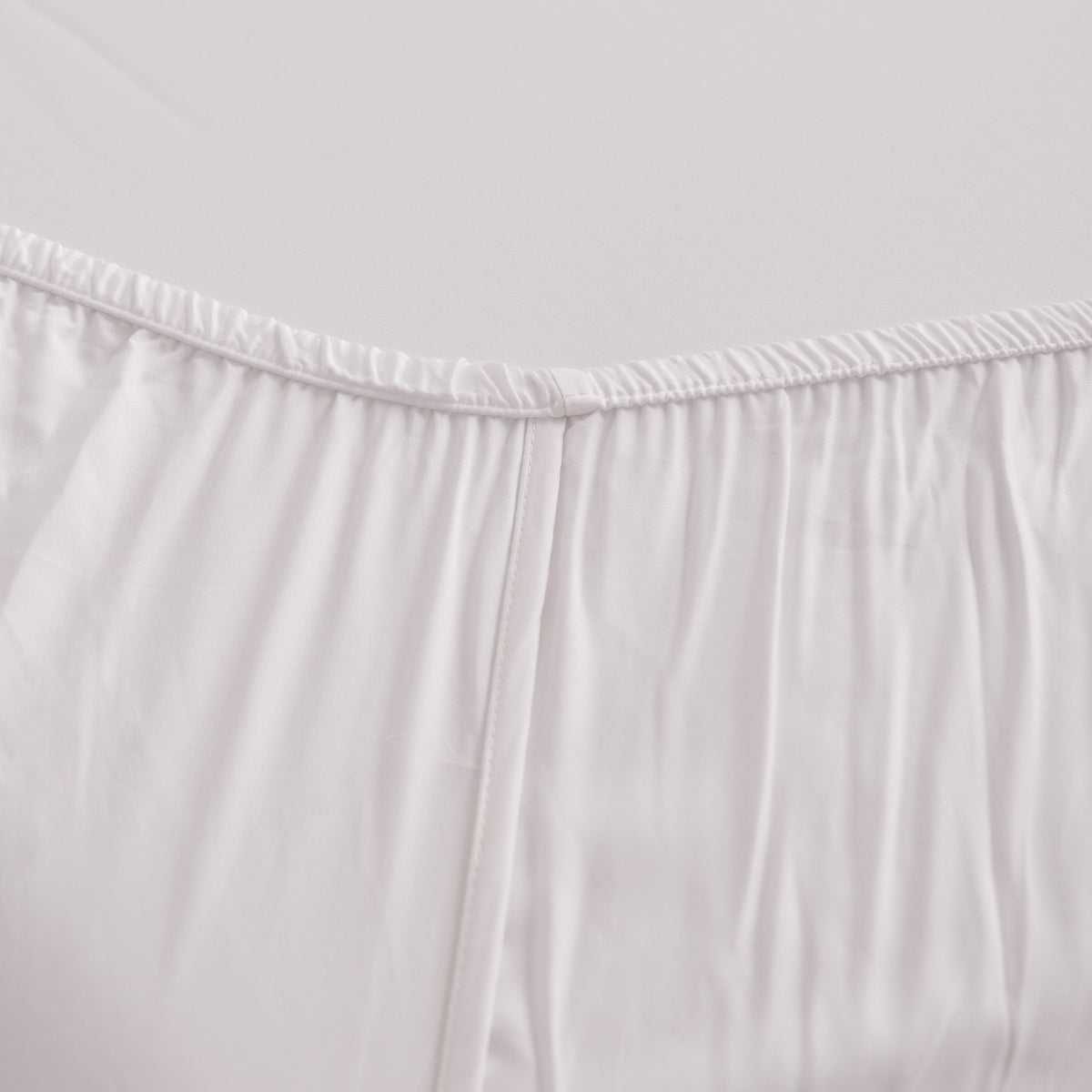 TOPPER Hoeslaken - Bamboe 400TC Coco White 12cm