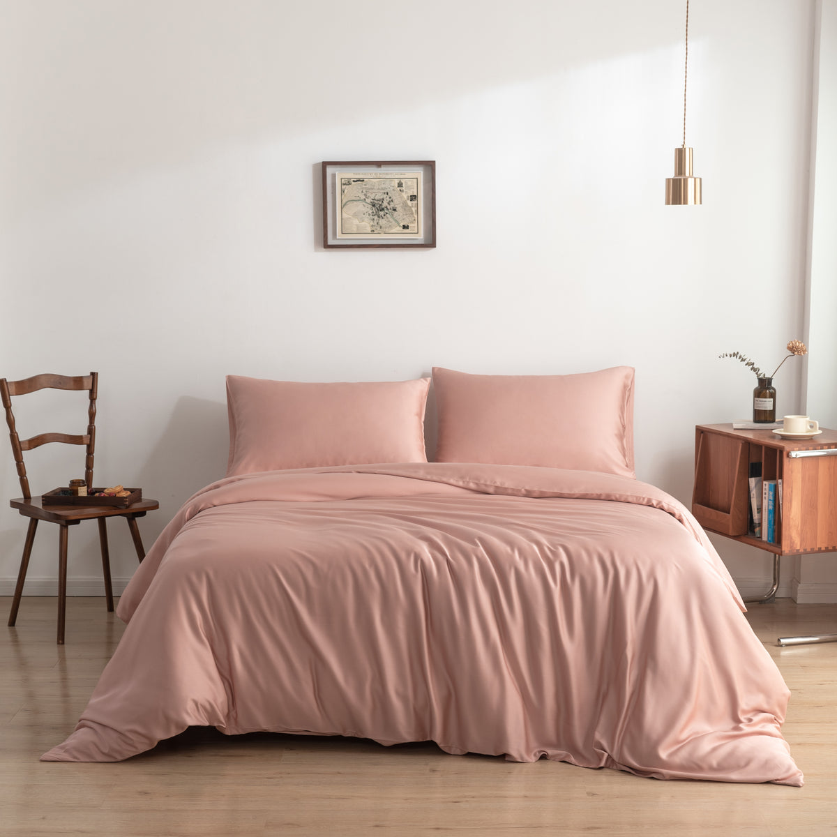 Dekbedovertrek Boomba Bamboe 400TC Cuddle Pink