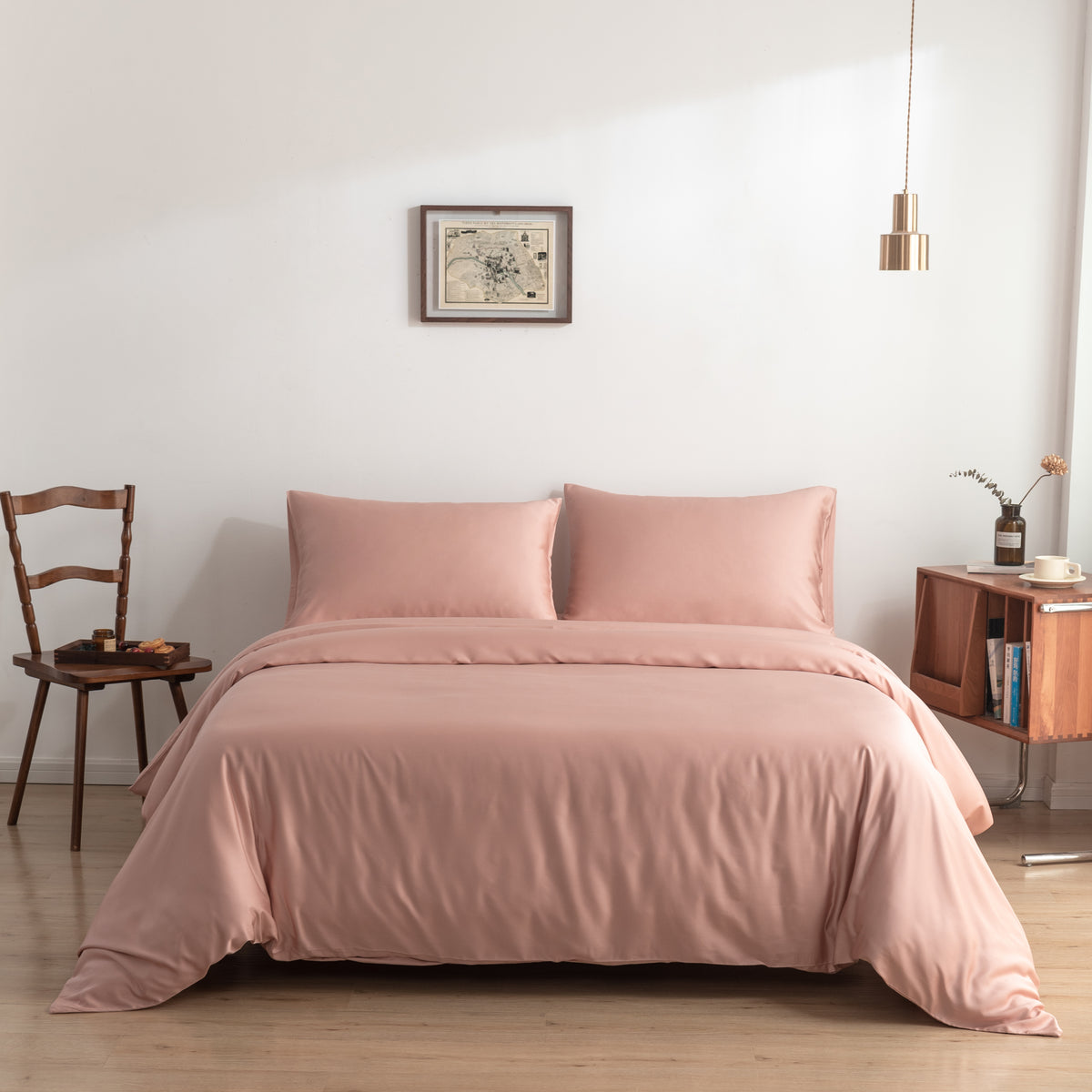 Dekbedovertrek Boomba Bamboe 400TC Cuddle Pink