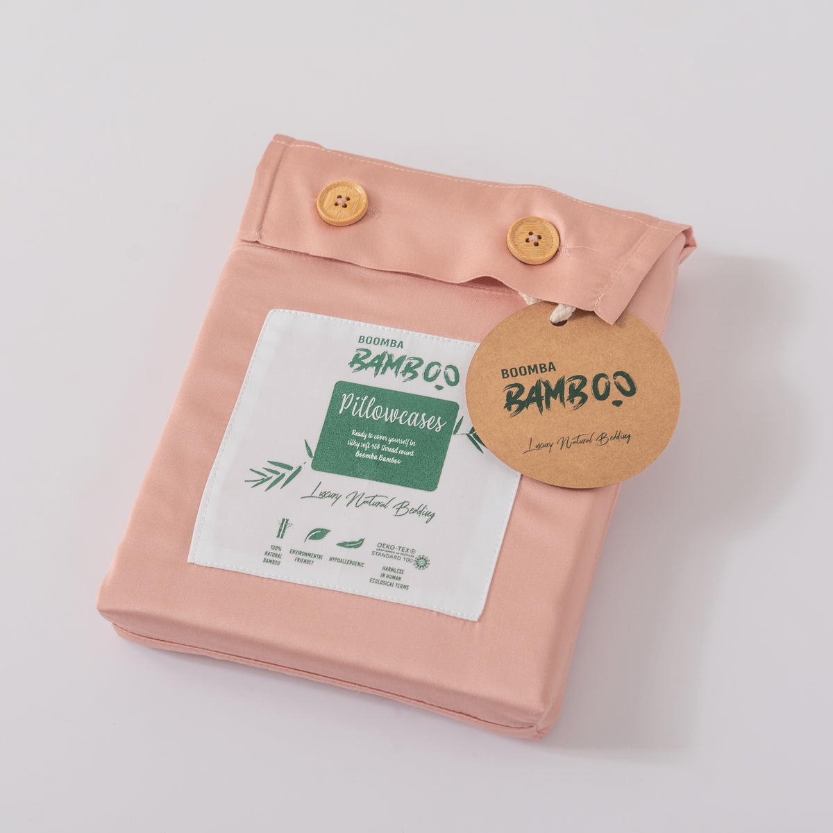 Kussensloop Bamboe 400TC Cuddle Pink