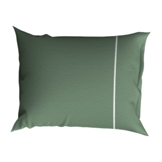 Dekbedovertrek Duchesse Flanel Mineral / wit