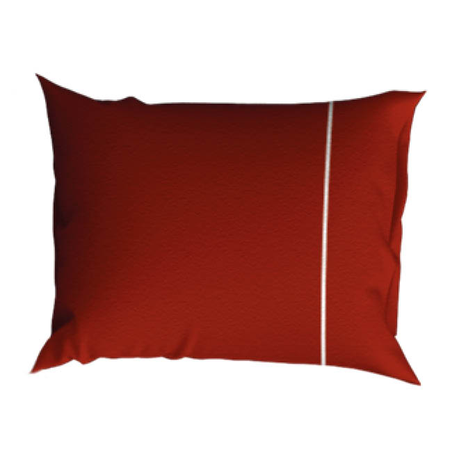 Dekbedovertrek Duchesse Flanel Rooibos / wit