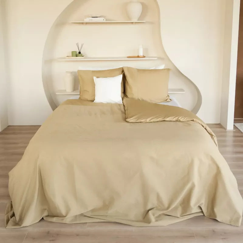 SPREI Liva Katoen Percal 220TC Wit