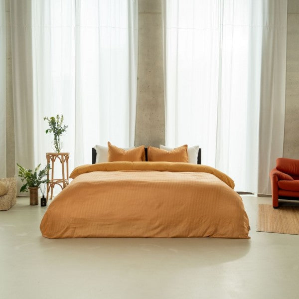 Dekbedovertrek Akemi Tencel Goud