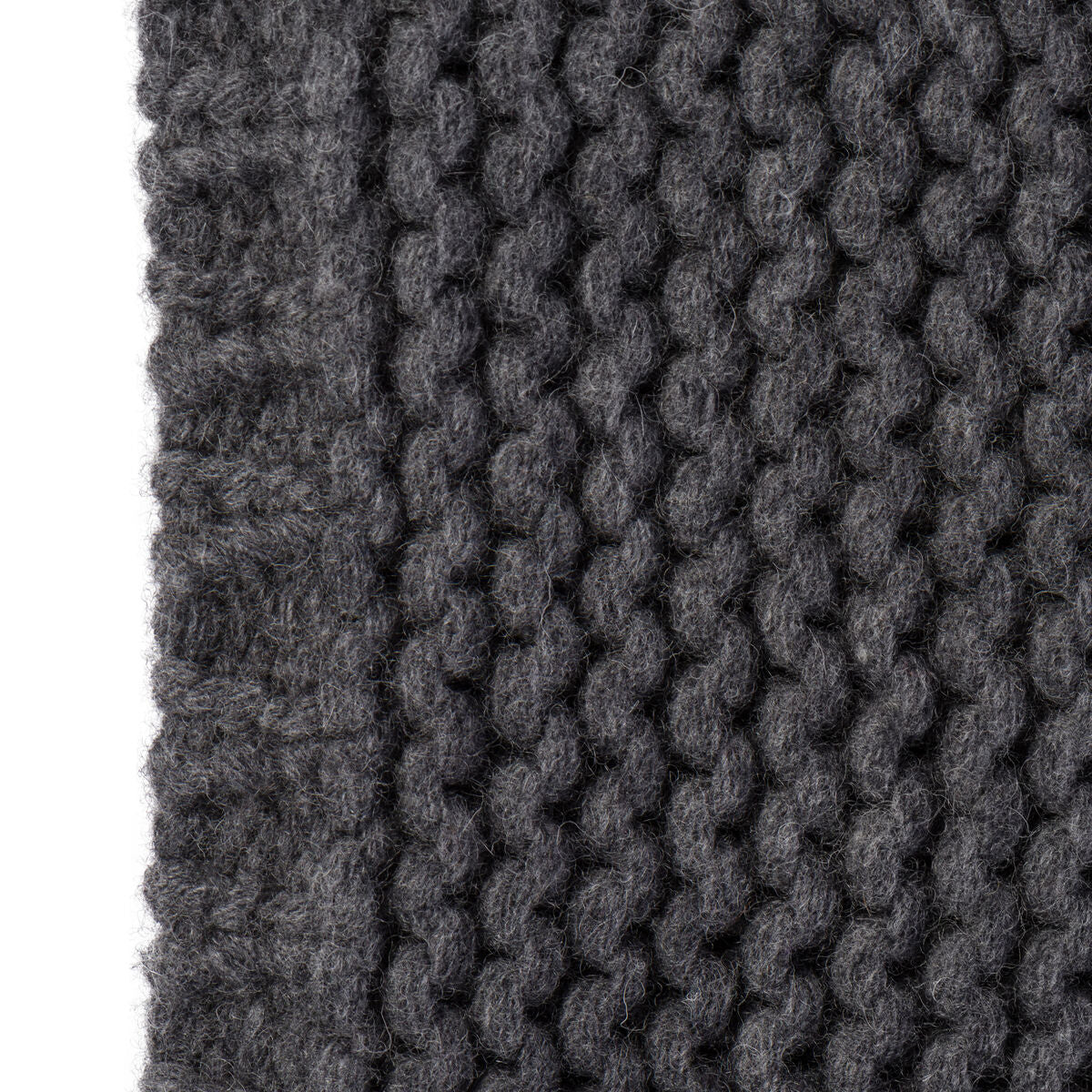 PLAID - York Wolmix Dark grey