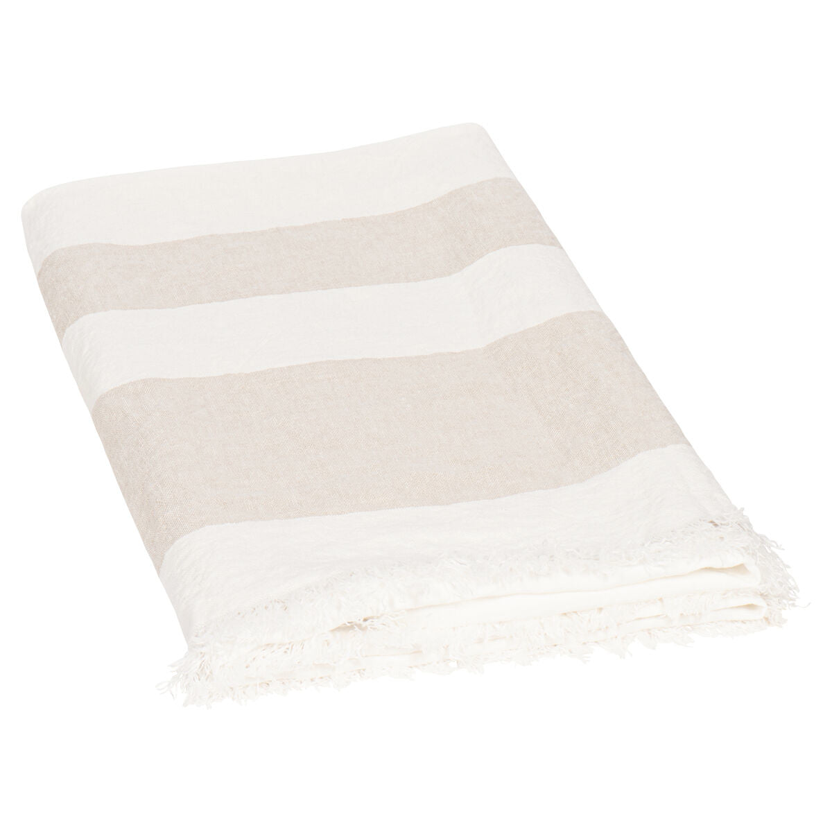 Plaid Kate Off-white / Zand