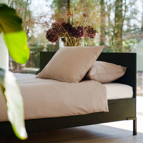 Dekbedovertrek Kiyo Tencel 400TC Taupe