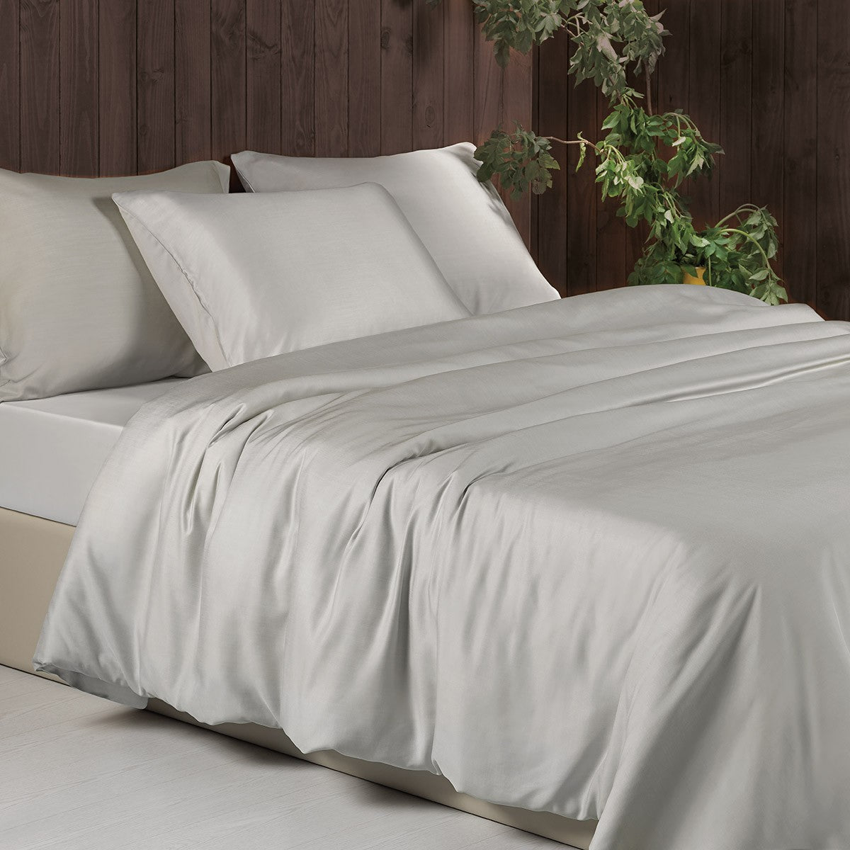Hoeslaken Micromodal Tencel 400TC 30cm Ecru