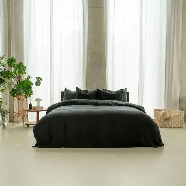 Dekbedovertrek Nikaya - Washed Tencel
