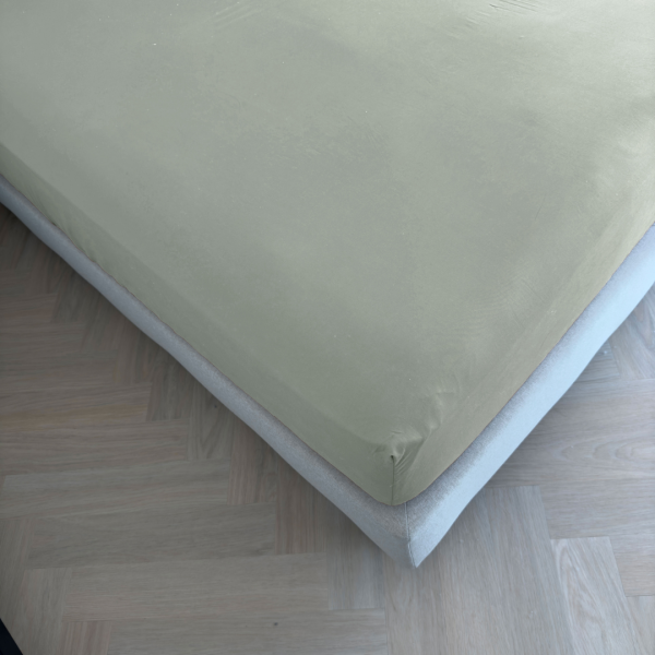 Hoeslaken Shizu Jersey 40 cm Lichtgroen