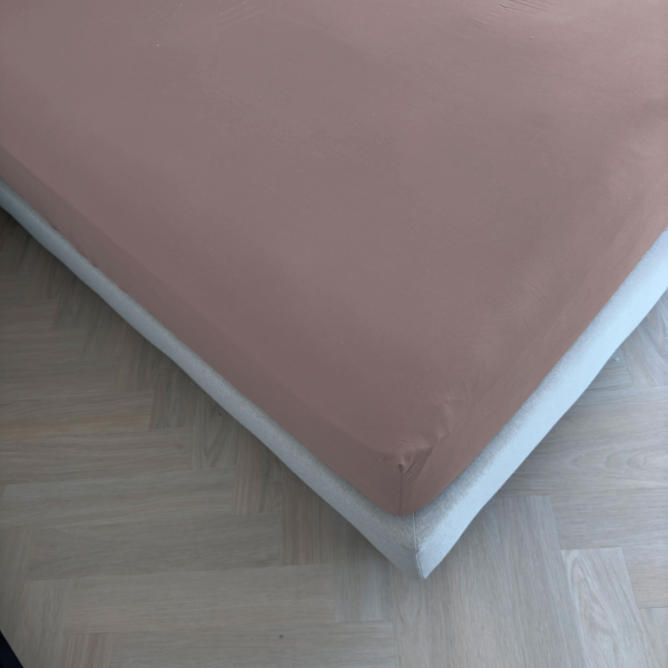 Hoeslaken Shizu Jersey 40 cm Mauve