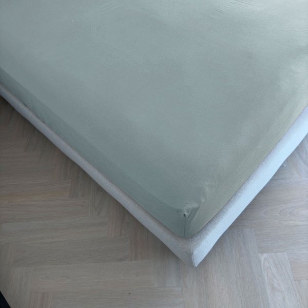 Hoeslaken Shizu Jersey 40 cm Zeeblauw