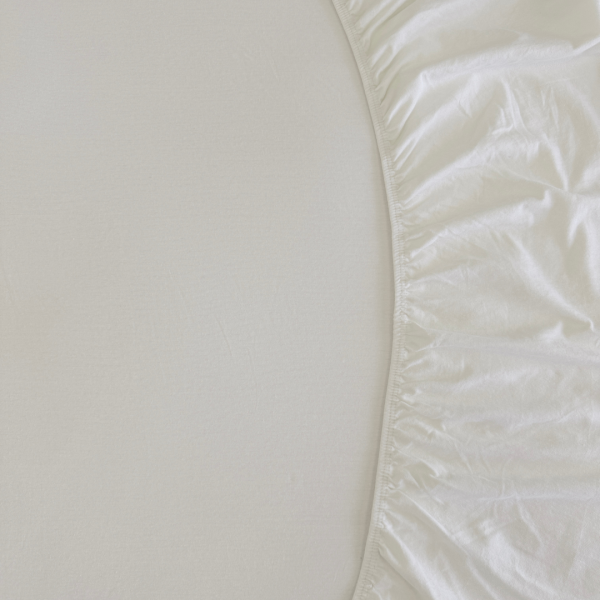 Hoeslaken Shizu Jersey 40 cm Off-white