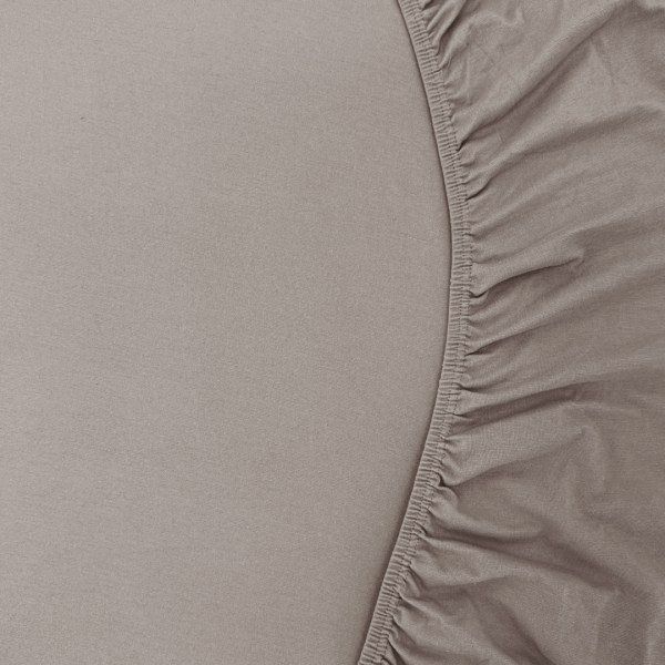 Hoeslaken Shizu Jersey 40 cm Taupe