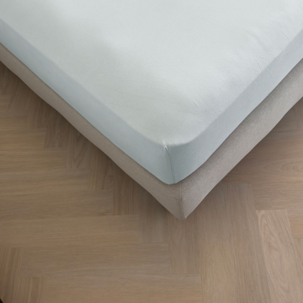 Hoeslaken Shizu Jersey 40 cm Zilvergrijs