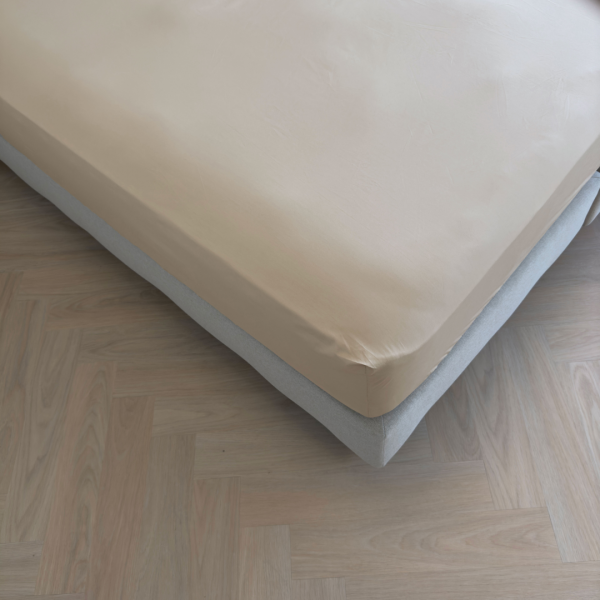Hoeslaken Shizu Percal 220TC 40cm Zand