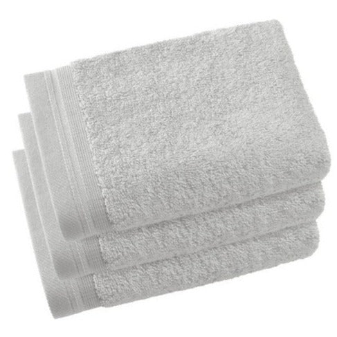 GASTENDOEKJES (3x) - Contessa Zilvergrijs 40 x 60cm Gastendoek DE WITTE LIETAER 40 x 60 cm Grijs