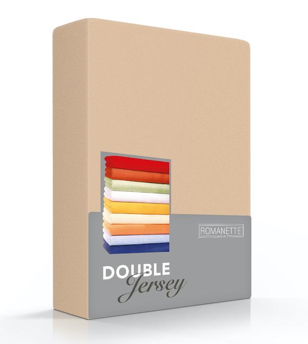 HOESLAKEN - Double Jersey Camel Hoeslaken ROMANETTE
