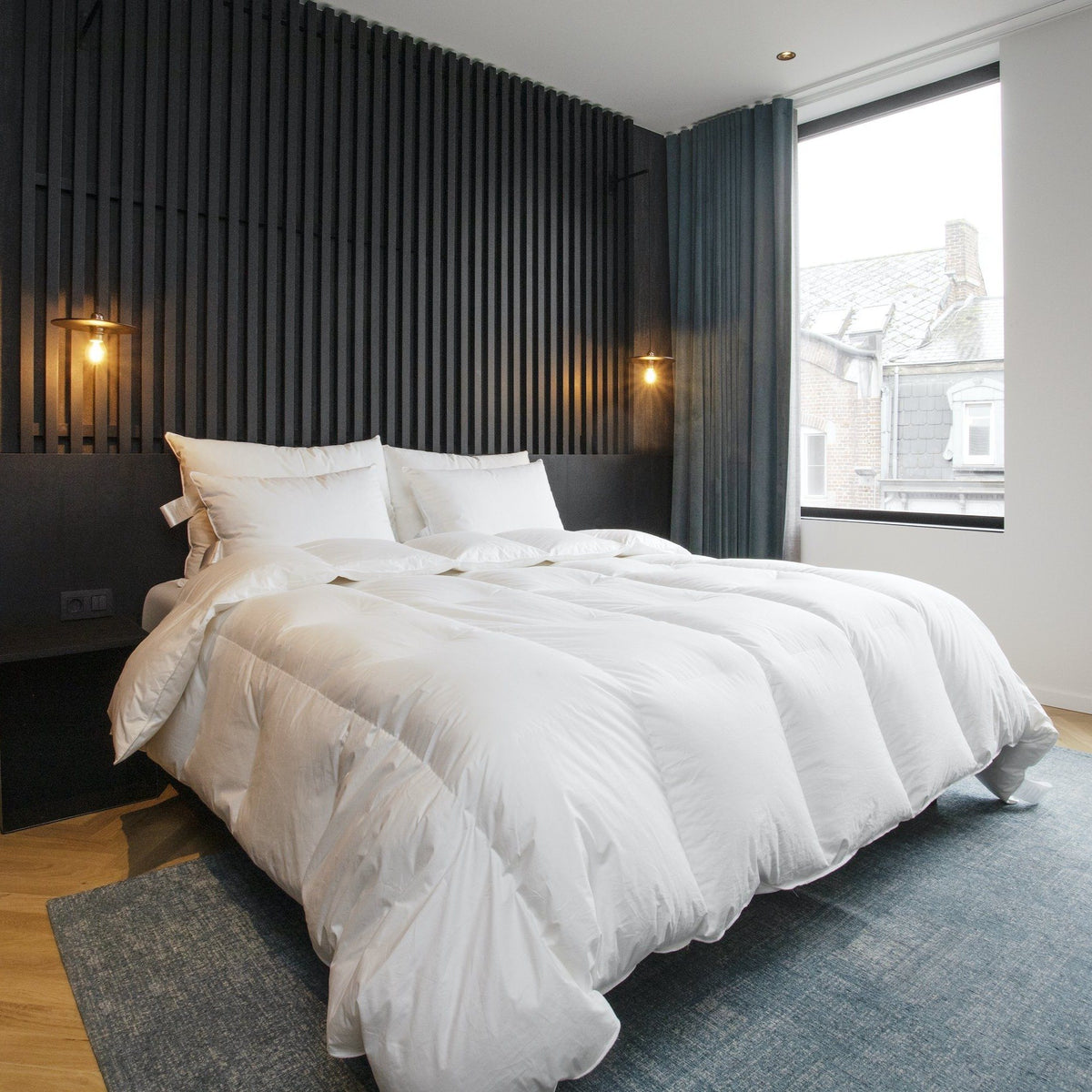DEKBED - Brons - Warm (classic) - 90% grijze ganzendons Dekbed C'EST DUVET
