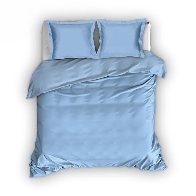 PARKLANE - Egyptisch Katoen dekbedovertrek Blauw Dekbedovertrek CASA DORMI