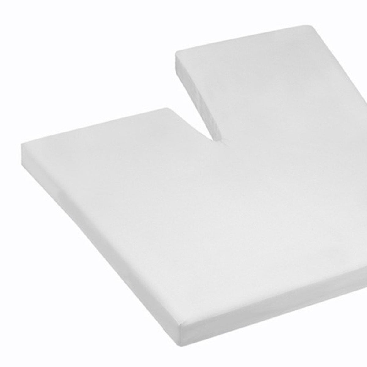 SPLIT-TOPPER Hoeslaken - Double Jersey Wit split-topper ROMANETTE 160 x 200 wit