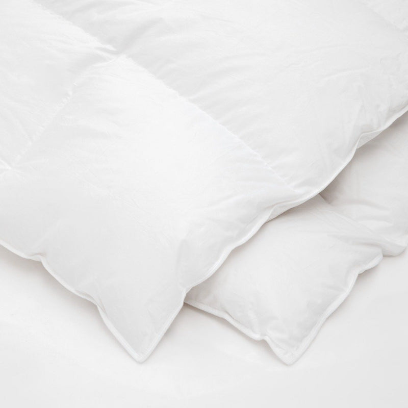 DEKBED - Zilver - Warm (classic) - 100% witte ganzendons Dekbed C'EST DUVET