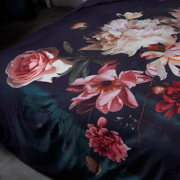 Dekbedovertrek Bouquet Katoen Satijn 400TC Bloemen