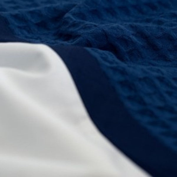Dekbedovertrek Baria Percal 240TC Navyblauw