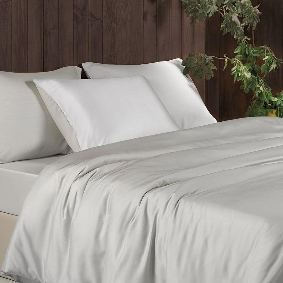 FAIA - Micromodal met Katoen Percal Dekbedovertrek Parel Dekbedovertrek DOMMELIN