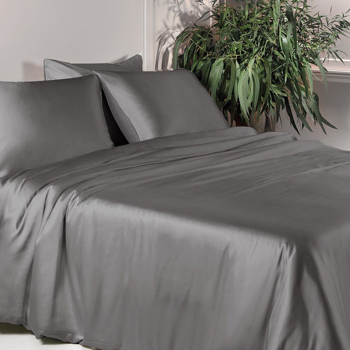 FAIA - Micromodal met Katoen Percal Dekbedovertrek Parel Dekbedovertrek DOMMELIN