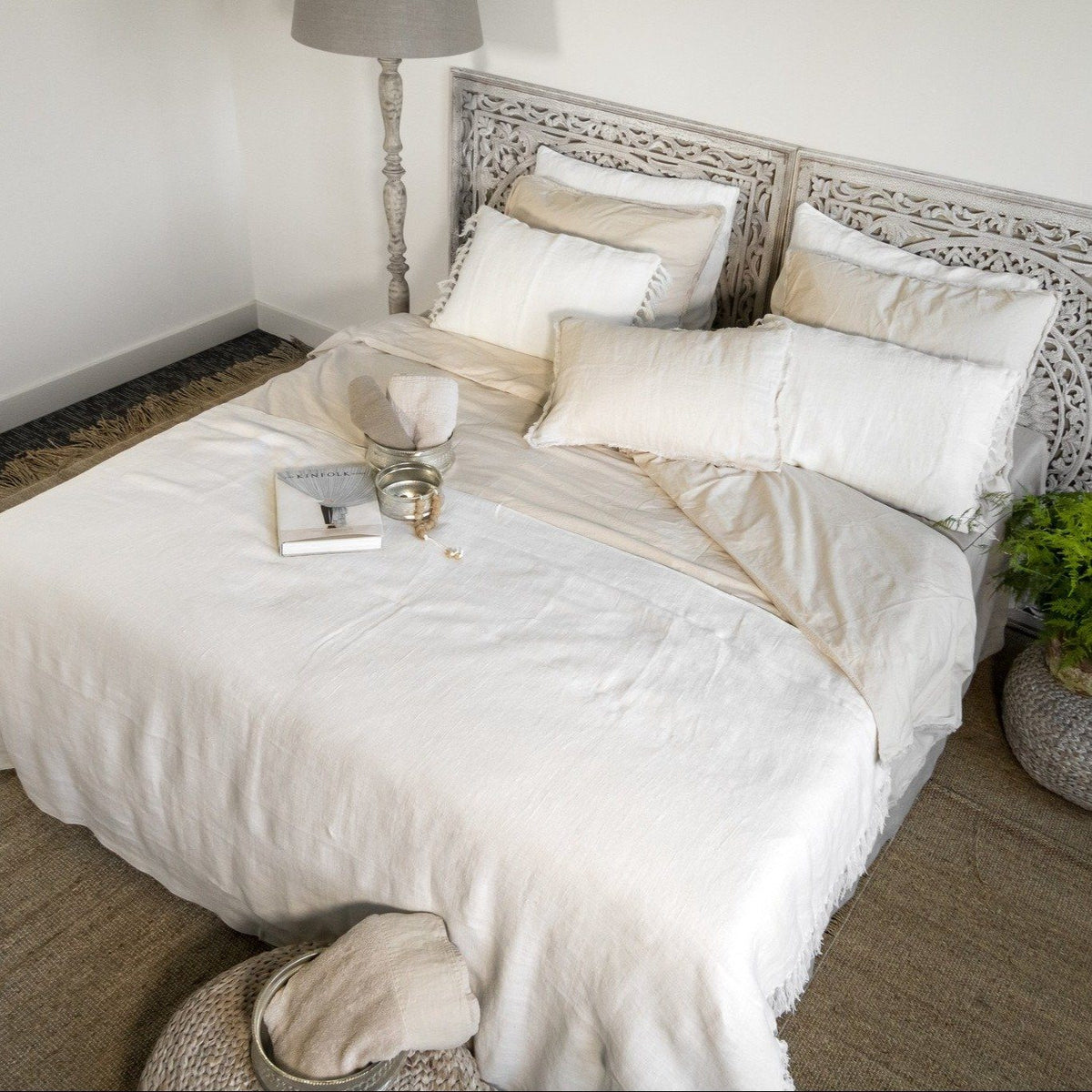 IBIZA - Katoen Percal dekbedovertrek Dekbedovertrek HOUSE IN STYLE