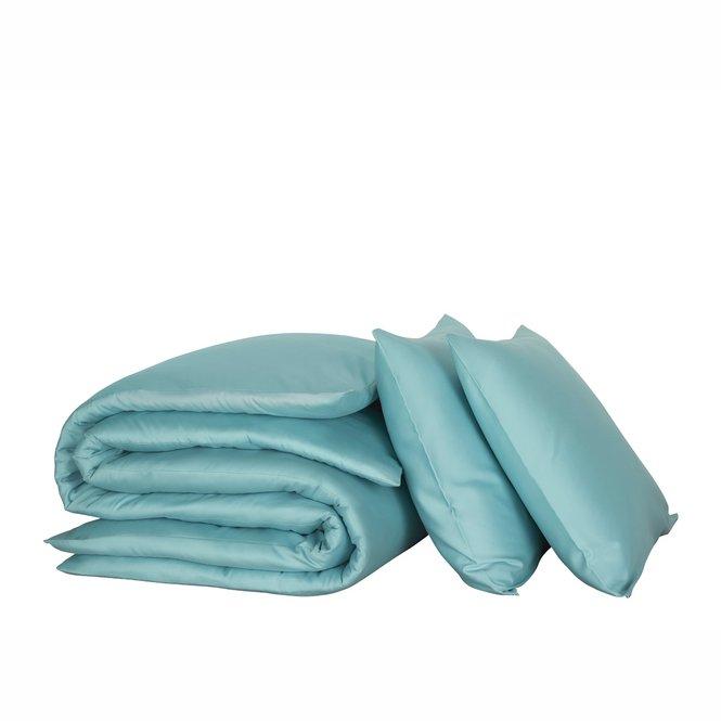 OLIVIA - Katoen Satijn Dekbedovertrek Sea Angel Groen Dekbedovertrek DE WITTE LIETAER