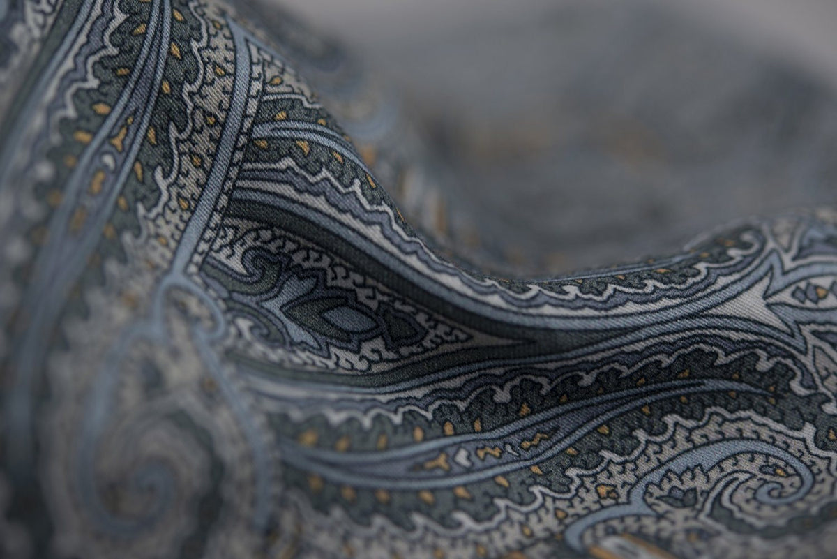 STELVIO - Katoen-Satijn (400TC) Dekbedovertrek Antraciet Dekbedovertrek DOMMELIN