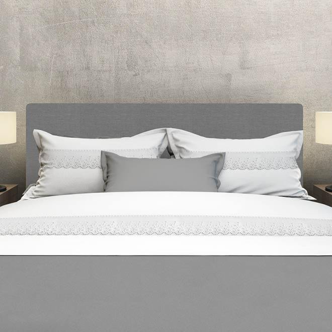LAKENSET Flanel - Vienna Wit laken ROMANETTE 180 x 290 cm wit