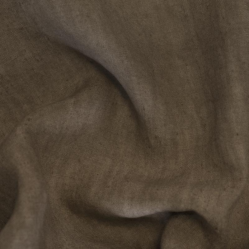 TOUGH - 100% Linnen Dekbedovertrek Ambergeel Dekbedovertrek DOMMELIN