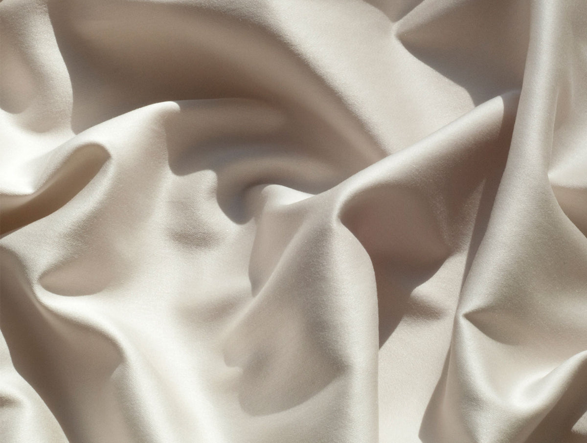Hoeslaken Katoen Satijn 300TC 30cm Beige