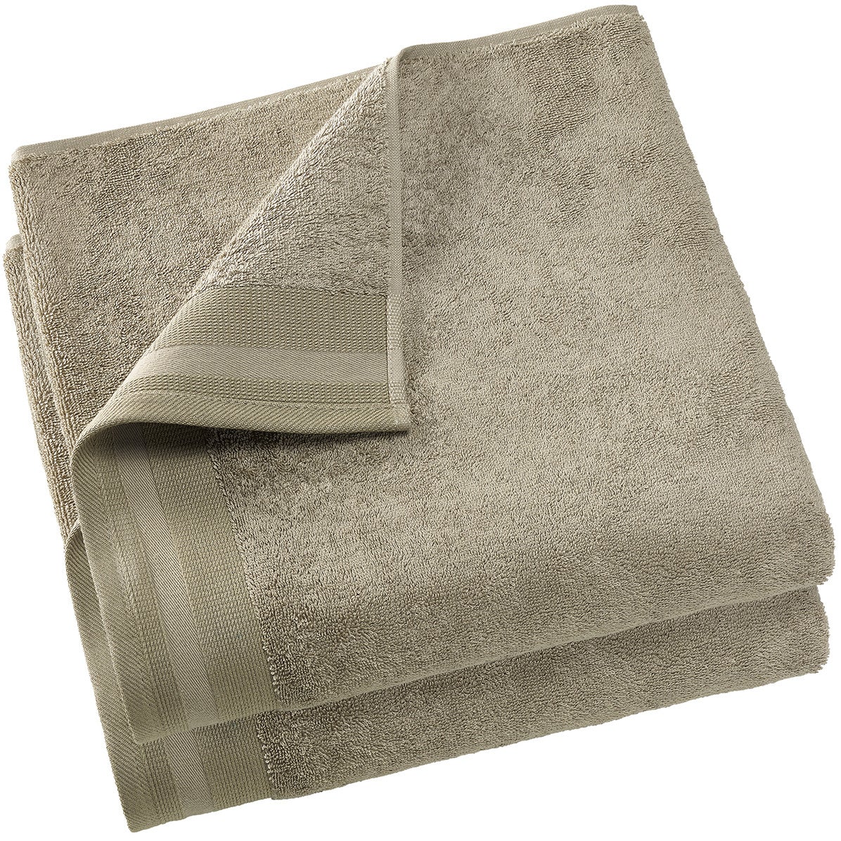 WASHANDJES (6x) - Contessa Taupe 16 x 21cm Washandje DE WITTE LIETAER