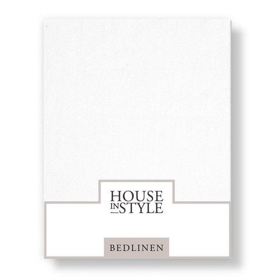 HOESLAKEN - Valencia Katoen satijn Ivoor Hoeslaken HOUSE IN STYLE