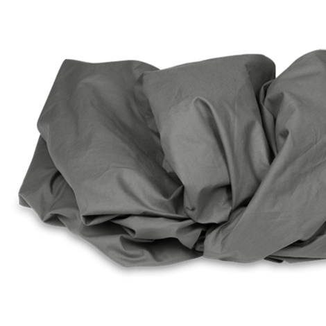 TOPPER Hoeslaken - Shizu Katoen Percal (12cm) Taupe topper hoeslaken KAYORI