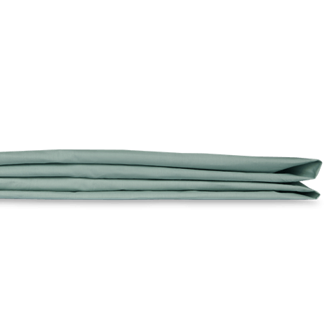 TOPPER Hoeslaken - Shizu Katoen Percal (12cm) Zilvergrijs topper hoeslaken KAYORI