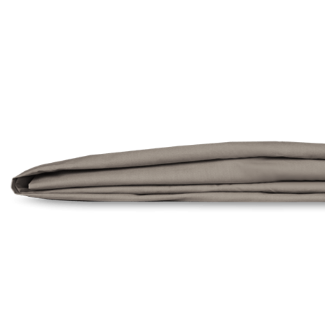 TOPPER Hoeslaken - Shizu Katoen Percal (12cm) Taupe topper hoeslaken KAYORI