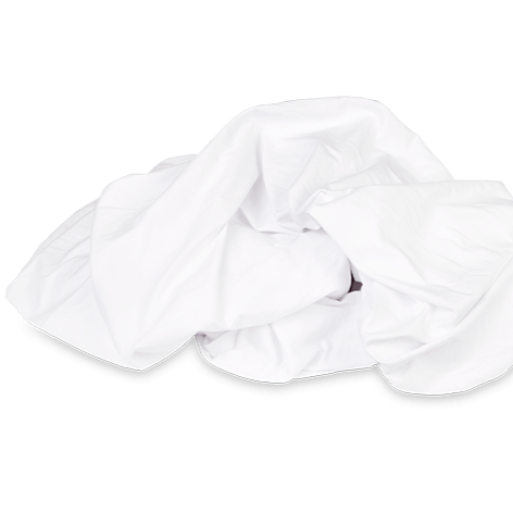 TOPPER Hoeslaken - Shizu Katoen Percal (12cm) Wit topper hoeslaken KAYORI